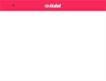 Tablet Screenshot of nimblebot.com